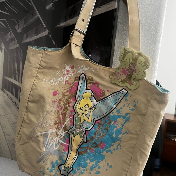 Disney Tinker Bell Tote Bag - Picture 1 of 6